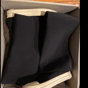 Rick owens drkshdw stocking sock ramones sneakers women size 37